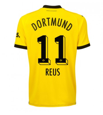 Borussia Dortmund Marco Reus #11 Replika Hjemmebanetrøje Dame 2023-24 Kortærmet